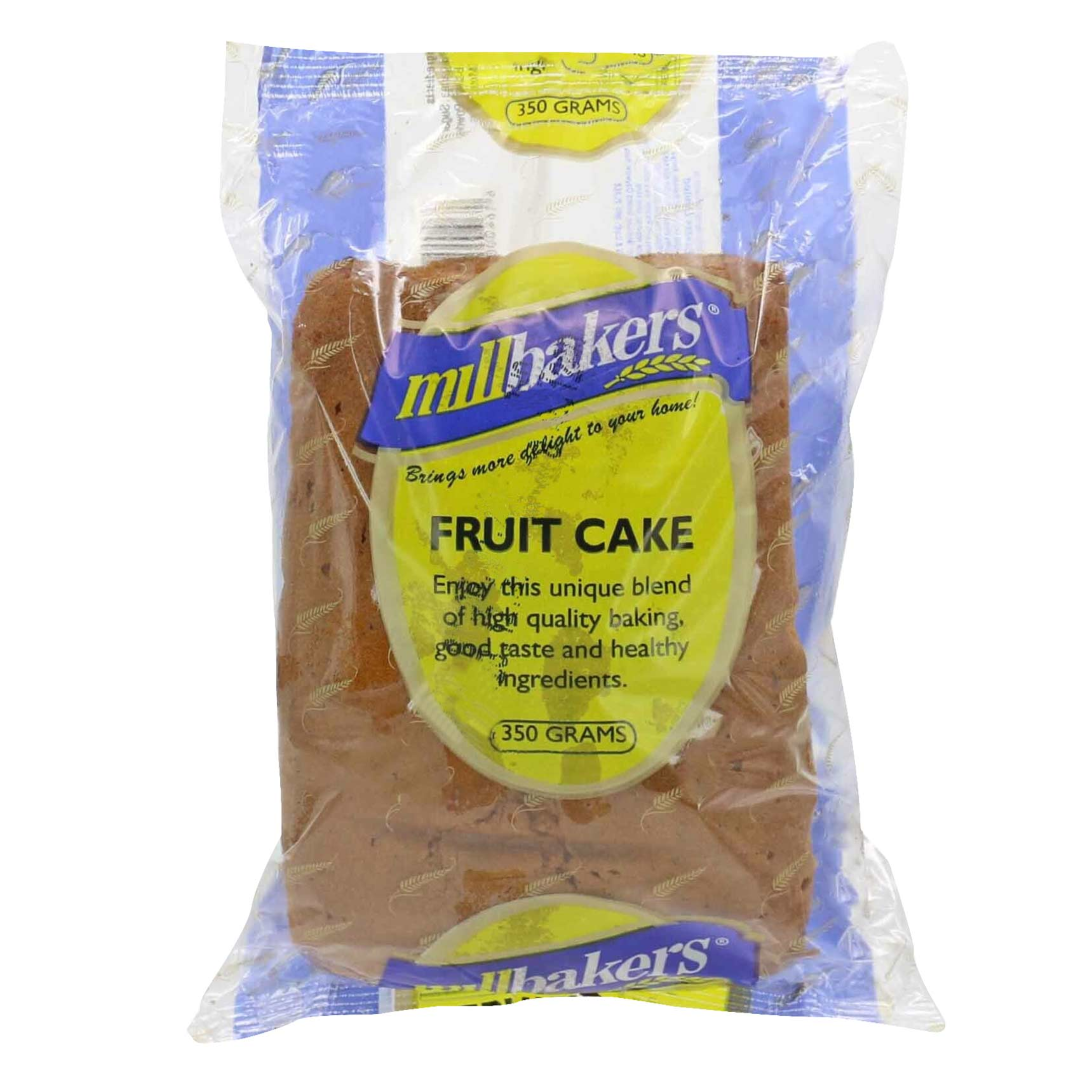 MILLBAKERS FRUIT CAKE 350G